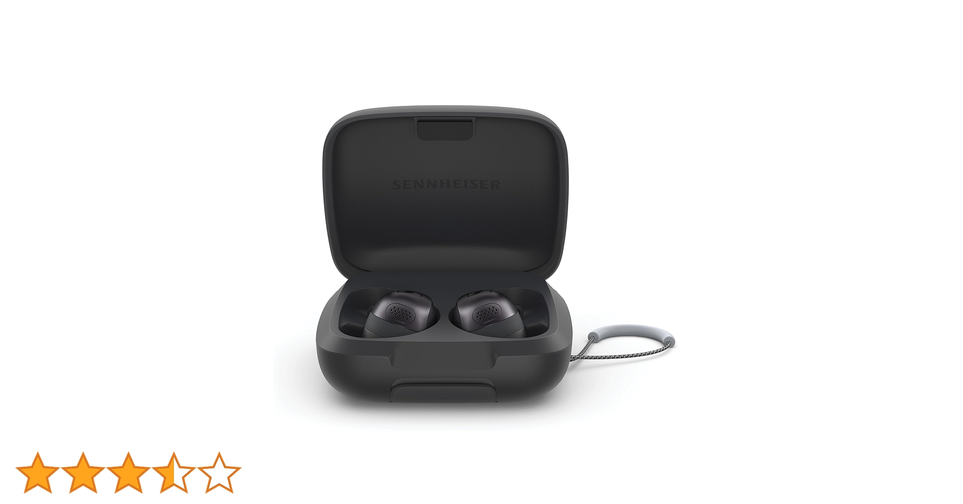 ゼンハイザー ワイヤレスイヤホン MOMENTUM Sport グラファイト ゼンハイザーから、音質にこだわったスポーツタイプの完全ワイヤレス